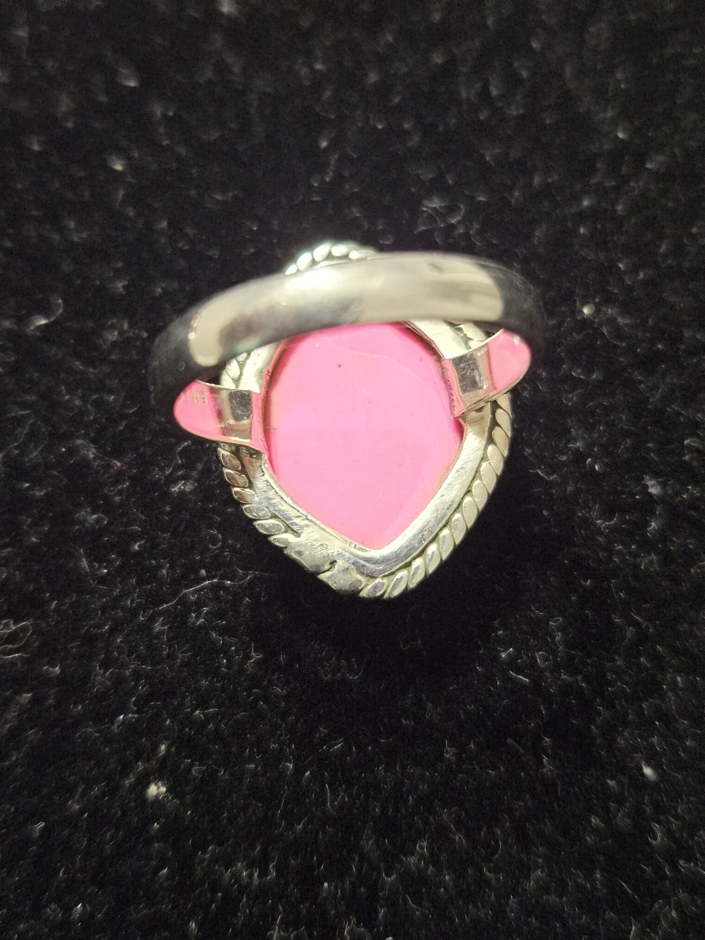 925S Plume Agate Ring